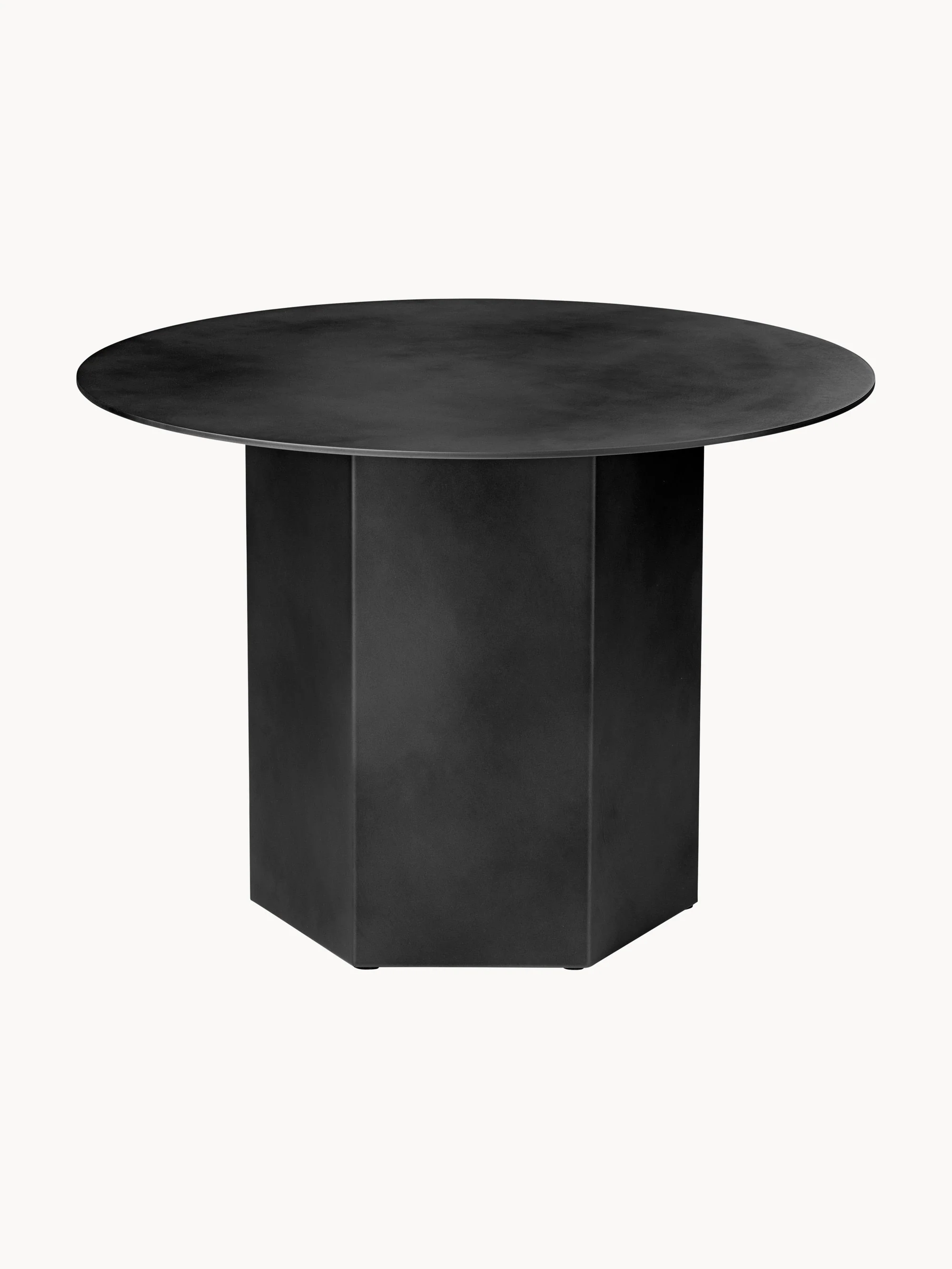gubi Round steel coffee table Epic, Ø 60 cm