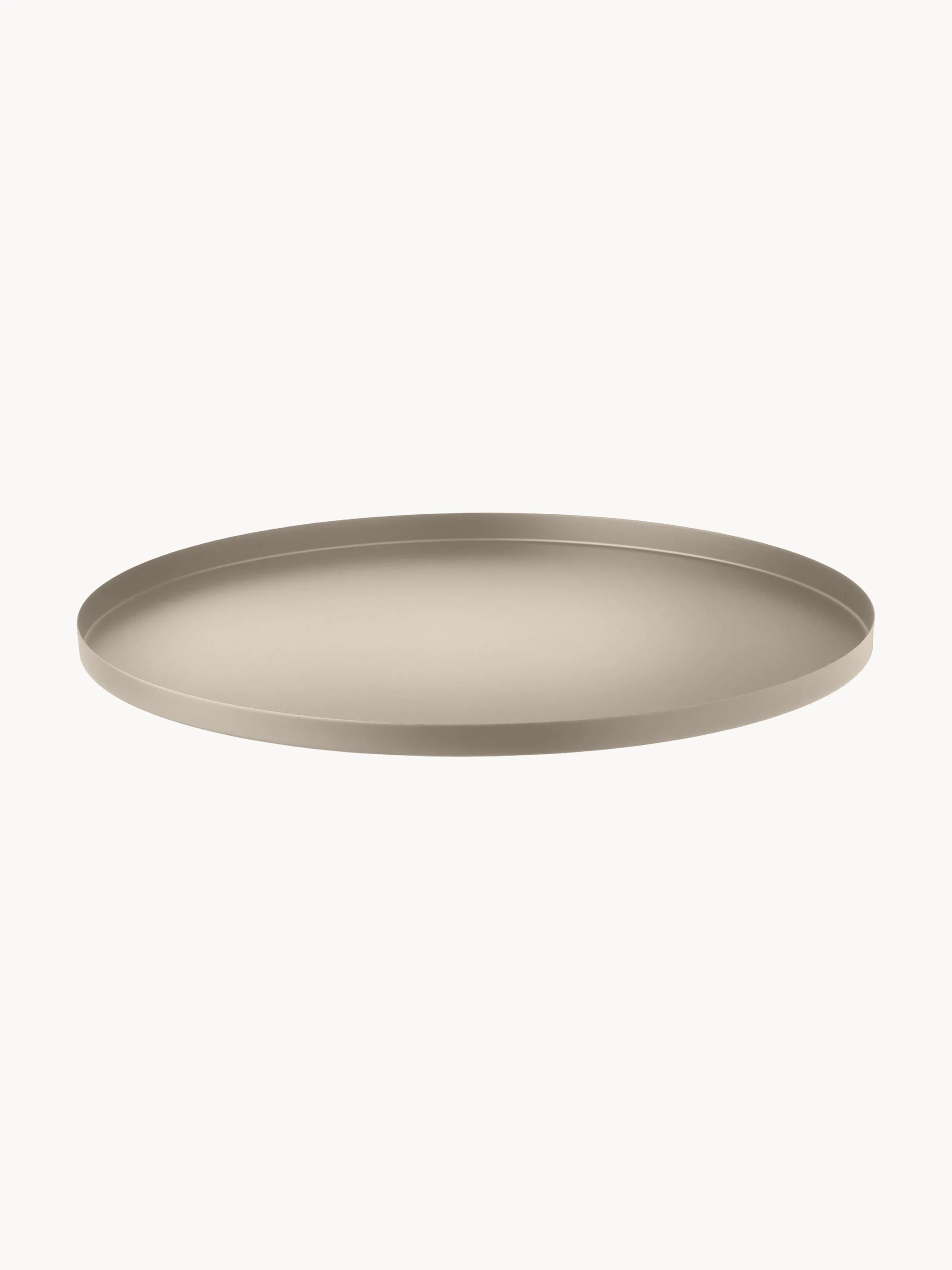 Cooee Design Round decorative tray Circle, Light beige