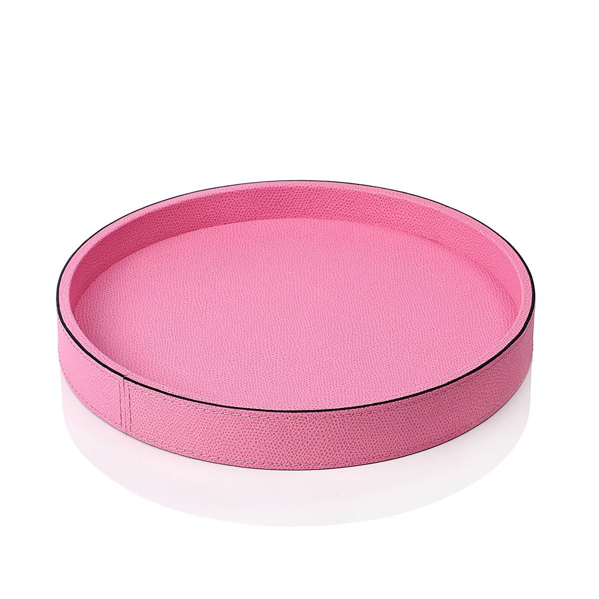 Round Polo tray, pink by GioBagnara