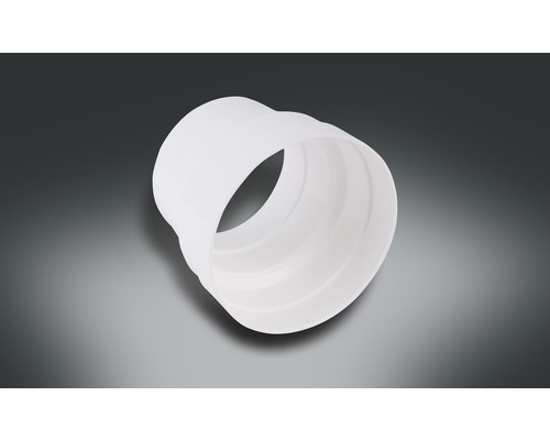Round tube reducer Rotheigner white 150/125