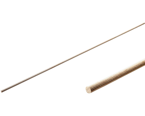 Hettich Round rod beech grooved 8x1000 mm 100 pieces