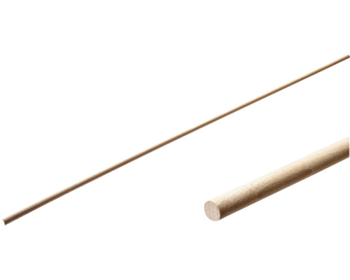 Hettich Round beech rod smooth 10x1000 mm 100 pieces