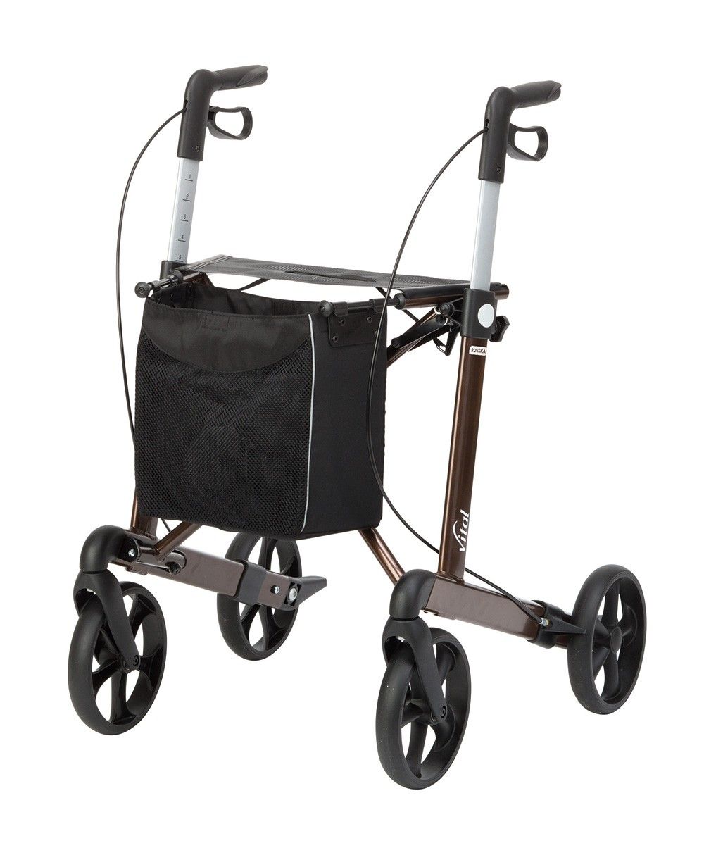 Russka rollator Vital 62 mocha