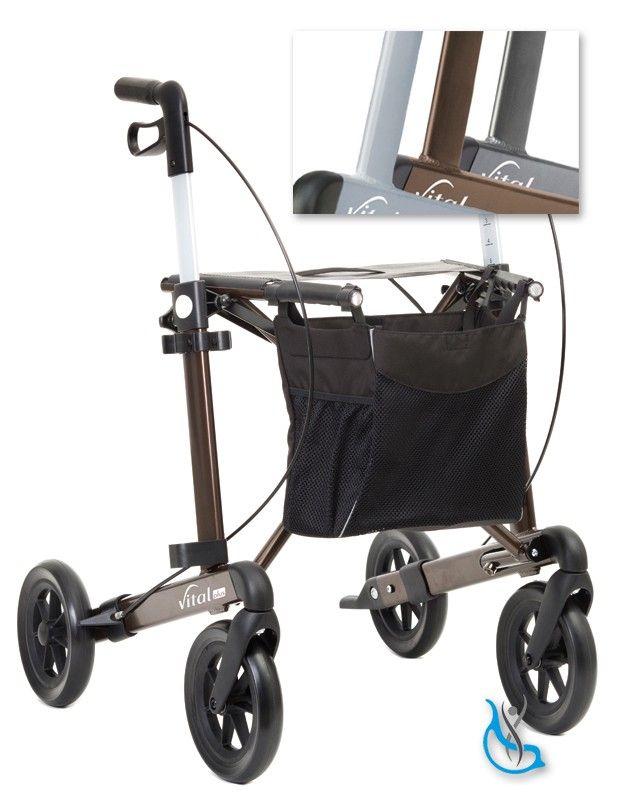Russka Rollator Vital plus 54 grey