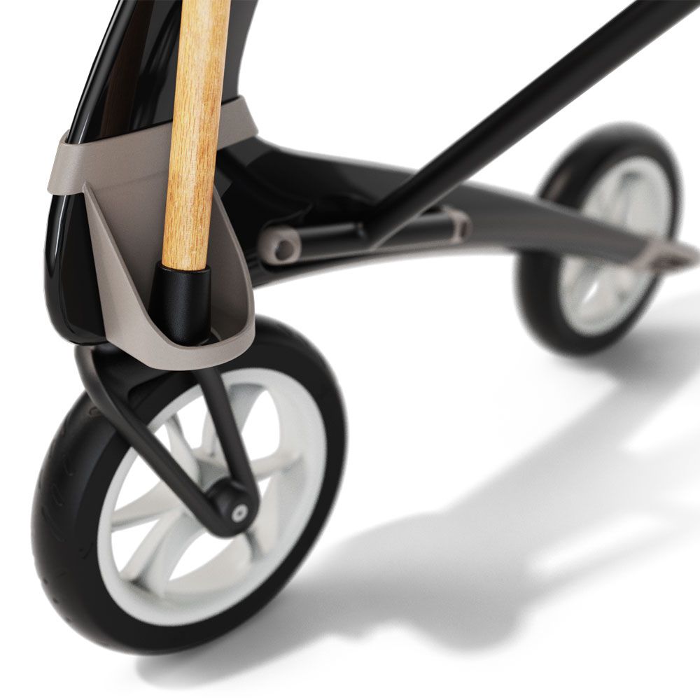 Russka stick holder for rollator Carbon Ultralight 1 St