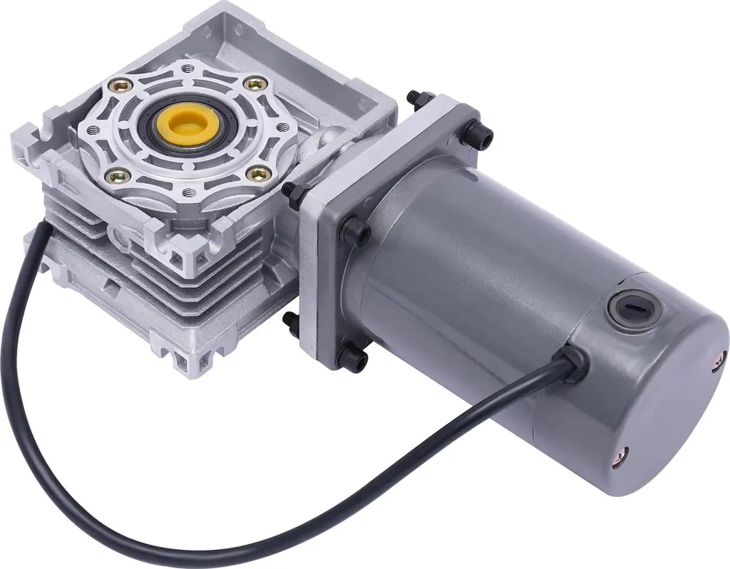 StarTech RV40 - Worm gear motor - DC 12V 120W - Gear ratio 1:50 (50K) - 1800 rpm - Torque 3.66 kg·cm - Hollow shaft, cast aluminum