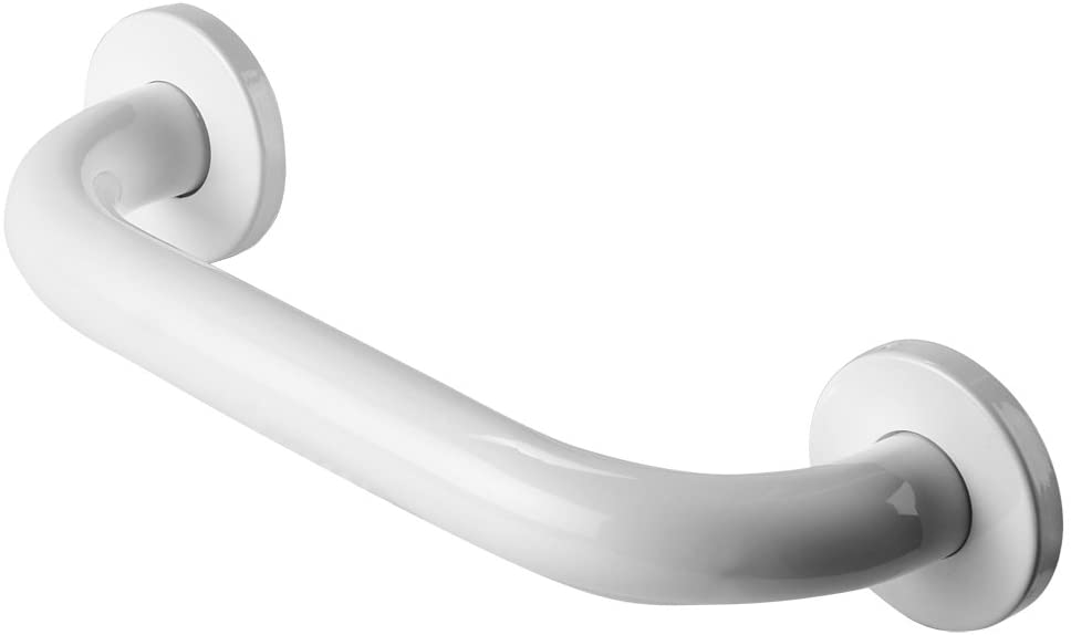 VITAL PROTEINS 30 Cm Long Solid White Safety Handle Bar Assist Handle For Wash Basin, Toil