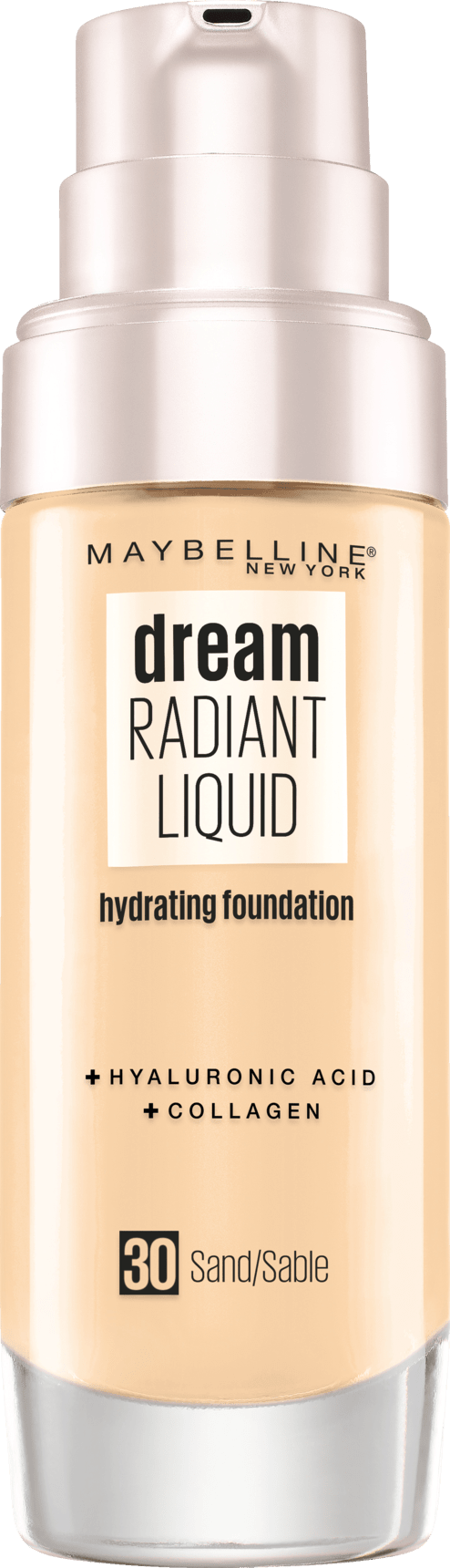 Maybelline Dream Radiant Liquid Make-Up 30 Sand, 30 Ml