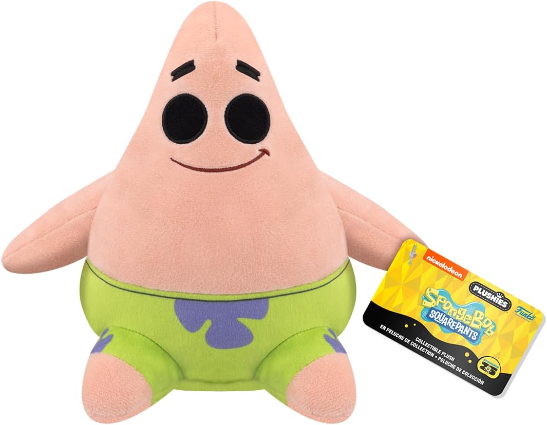 Funko Pop! Plush: Spongebob Squarepants 25th - Patrick Star - Plush toy - Birthday gift idea - Official merchandise - Filled plush toys for children and adults - Ideal for TV fans
