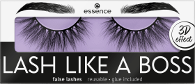 essence cosmetics Artificial Eyelashes LASH LIKE A BOSS false lashes Limitless 02, 1 pc