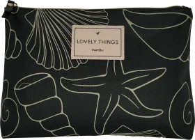 Soapland toiletry bag black \"Lovely things\", 1 pc