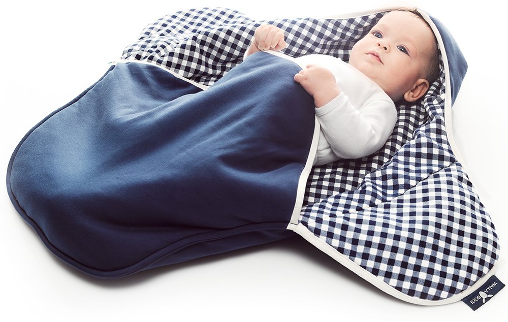 Wallaboo Coco Swaddling Blanket Universal for Baby Seat, Car Seat, e.g. For Maxi-Cosi, Römer, for prams 90 x 70 cm