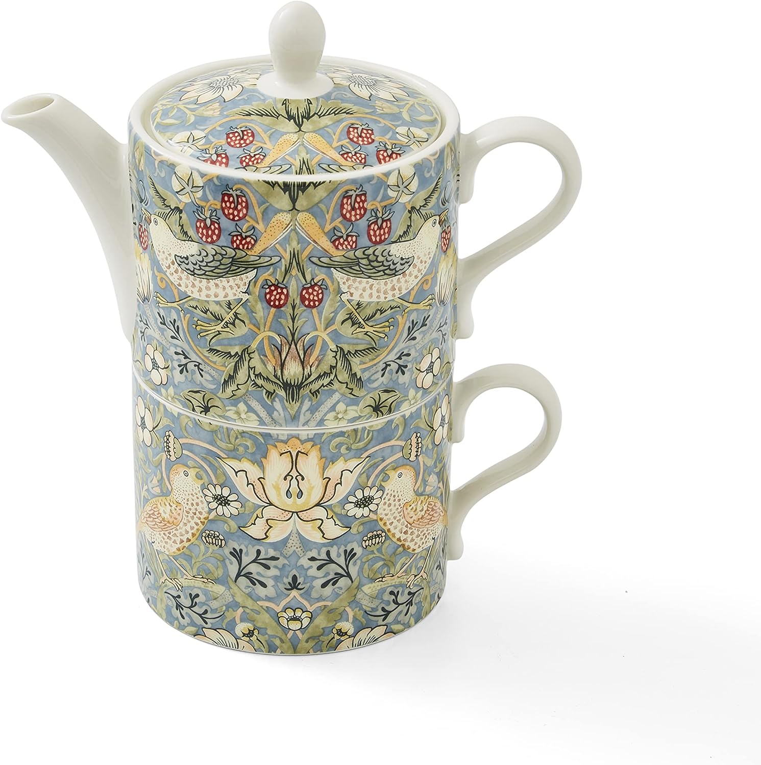 Portmeirion Morris & Co MCO8846-XG Spode Tea Set for 1 Person Porcelain