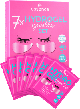 essence cosmetics Eye mask 7X HYDROGEL eye patches set, 7 pcs
