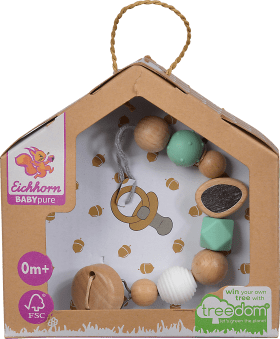 Eichhorn Baby Pure Pacifier Chain, 1 pc