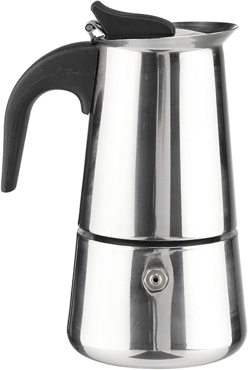 HAC24 Espresso Maker Stainless Steel Espresso Maker for 2 Cups Espresso Jug Coffee Maker Coffee Coffee Mocha Pot