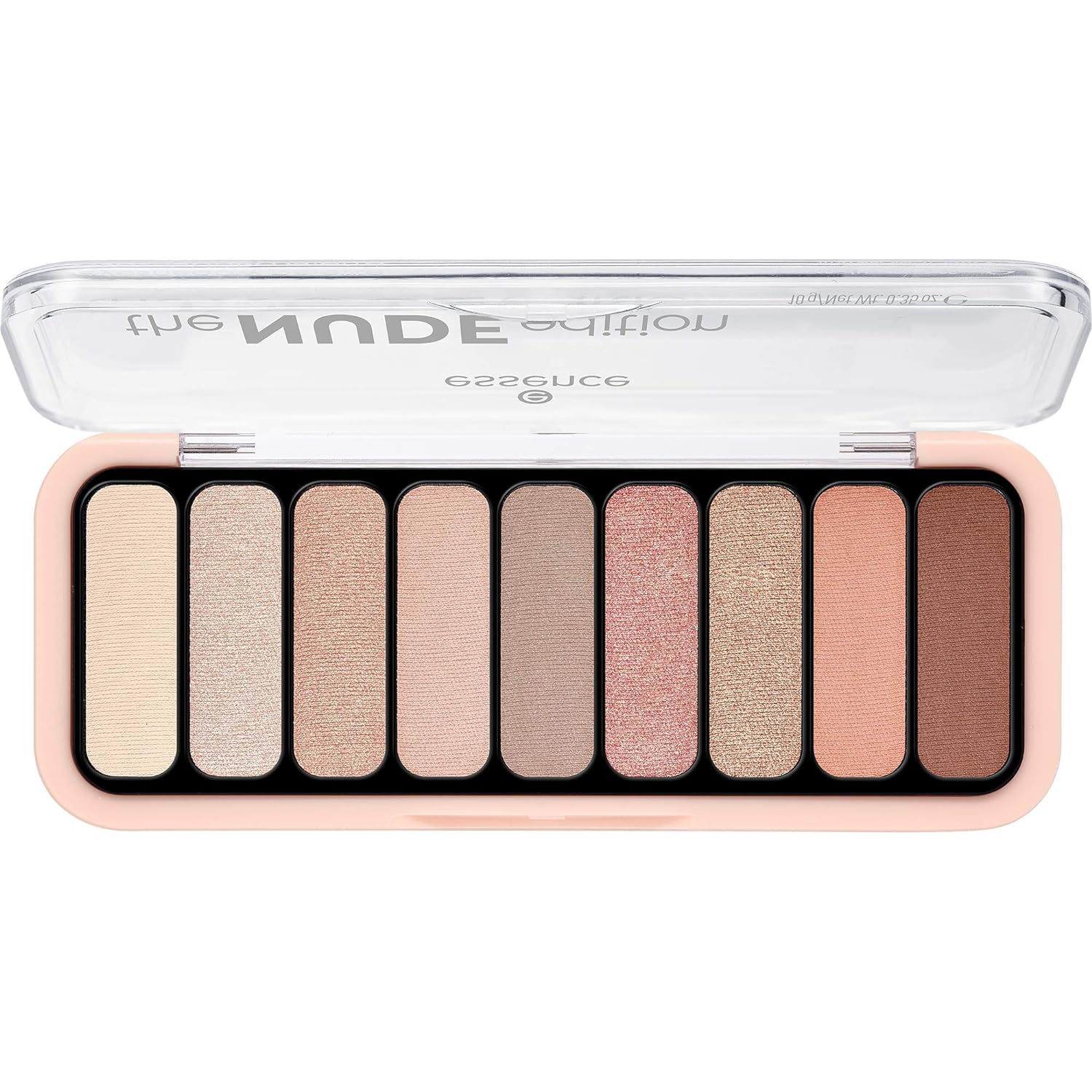 essence cosmetics Essence The Nude Edition Eyeshadow Palette, No. 10 Pretty in Nude, Nude, Long-Lasting, Matte, Metallic, Natural, Shimmering, Intensive Color, Vegan, Nanoparticles Free (10 G)