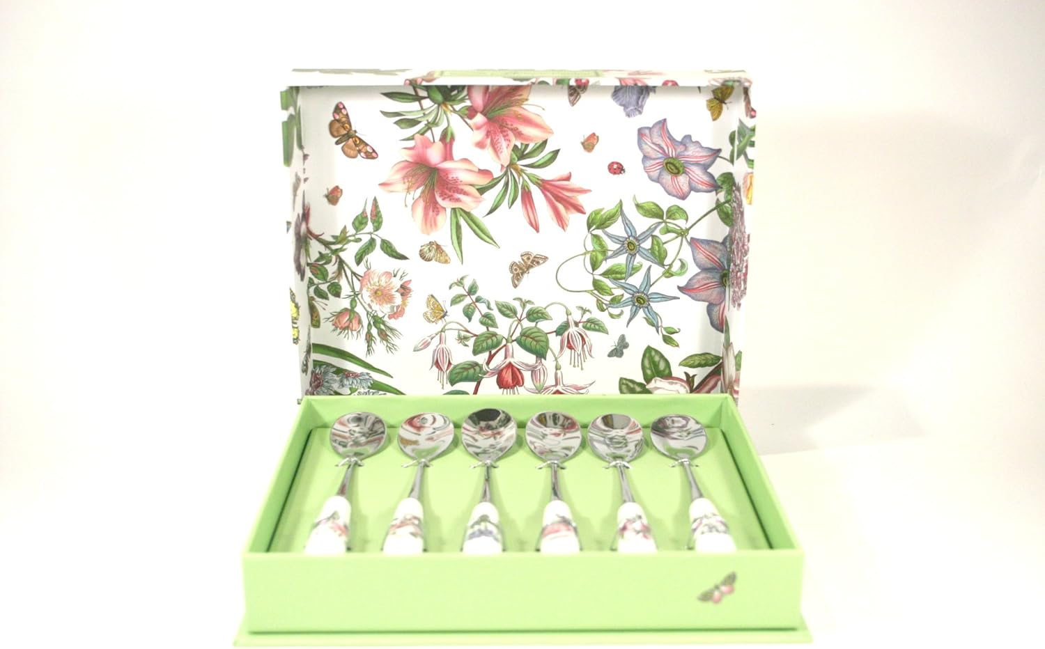 Portmeirion Portmerion Botanic Garden Set of 6 Teaspoons BG1101