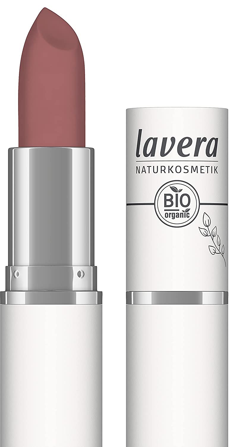 lavera Velvet Matt Lipstick - Tea Rose 03 - Lipstick - Gluten Free - No Sil, ‎tea