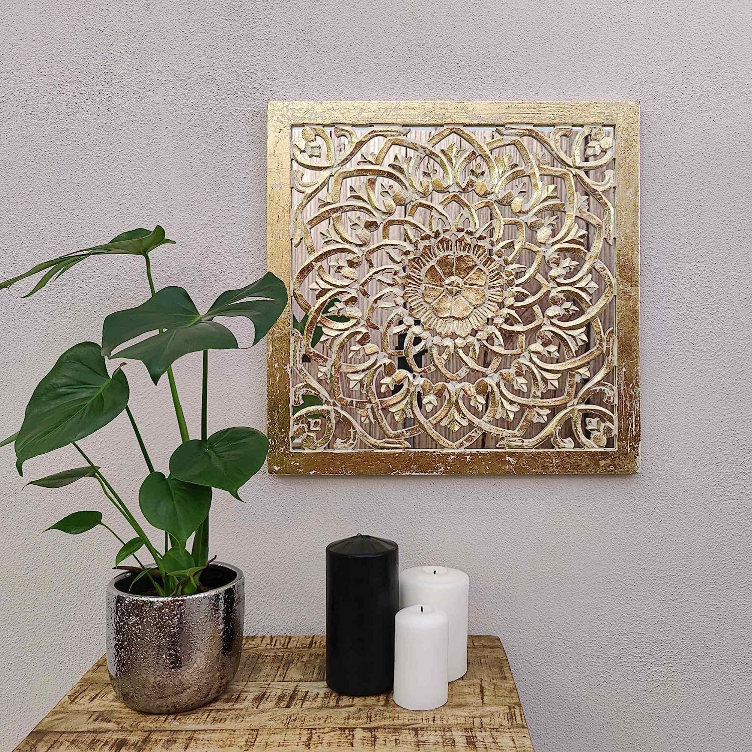 DARO DEKO, Wooden Wall Picture Ornaments