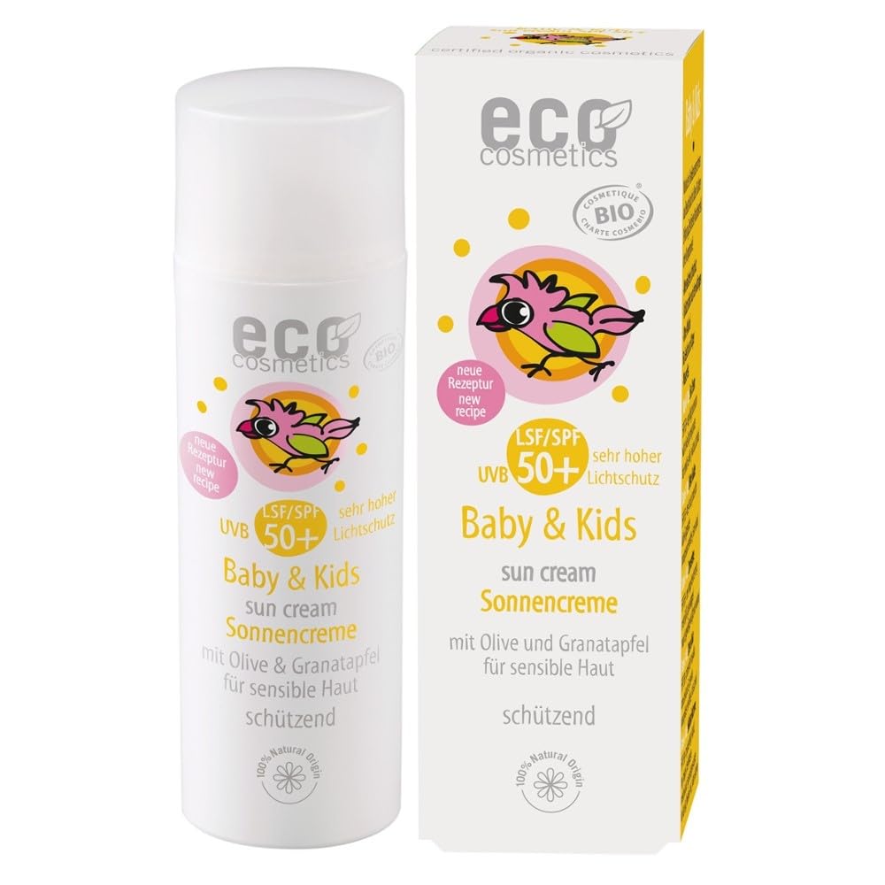 eco cosmetics Baby & Kids SPF50+ Sun Cream 50ml