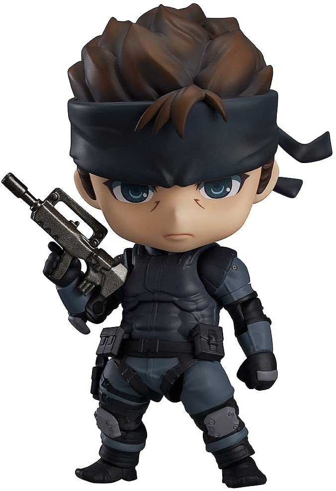 Metal Gear Solid Nendoroid Solid Snake (Non-Scale Abs & Amp; Atbc-Pvc Paint