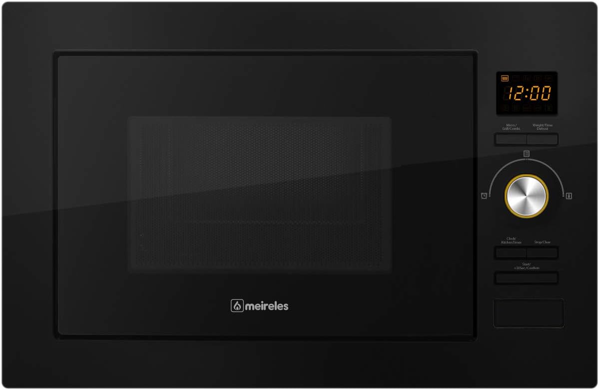 Meireles MMI 25 BL Built-in Grill microwave 25L 900W Black microwave - Microwaves (Built-in, Grill microwave, 25 L, 900 W, Buttons, Rotary, Black)
