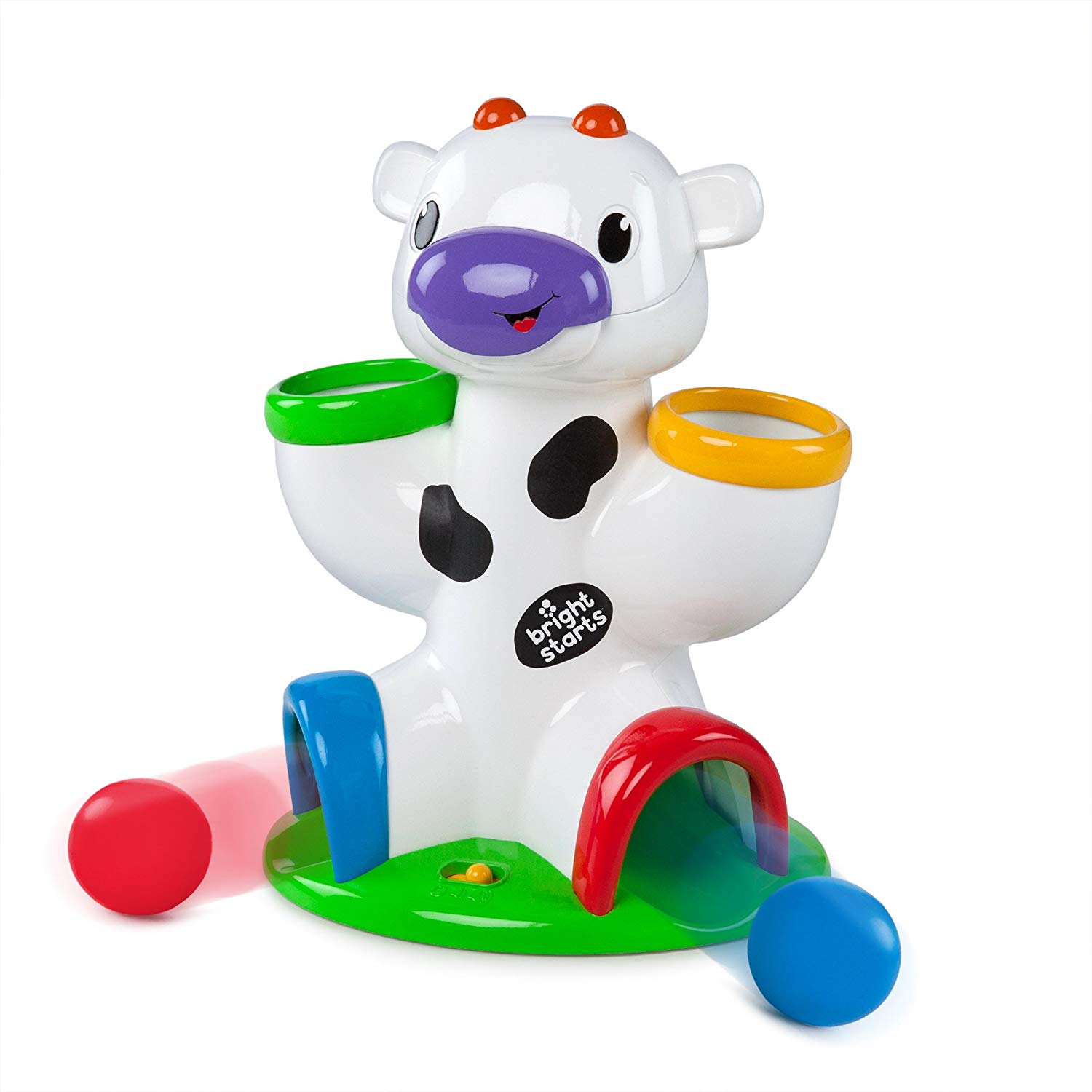 Bright Starts Toy Cow Drop & Giggle