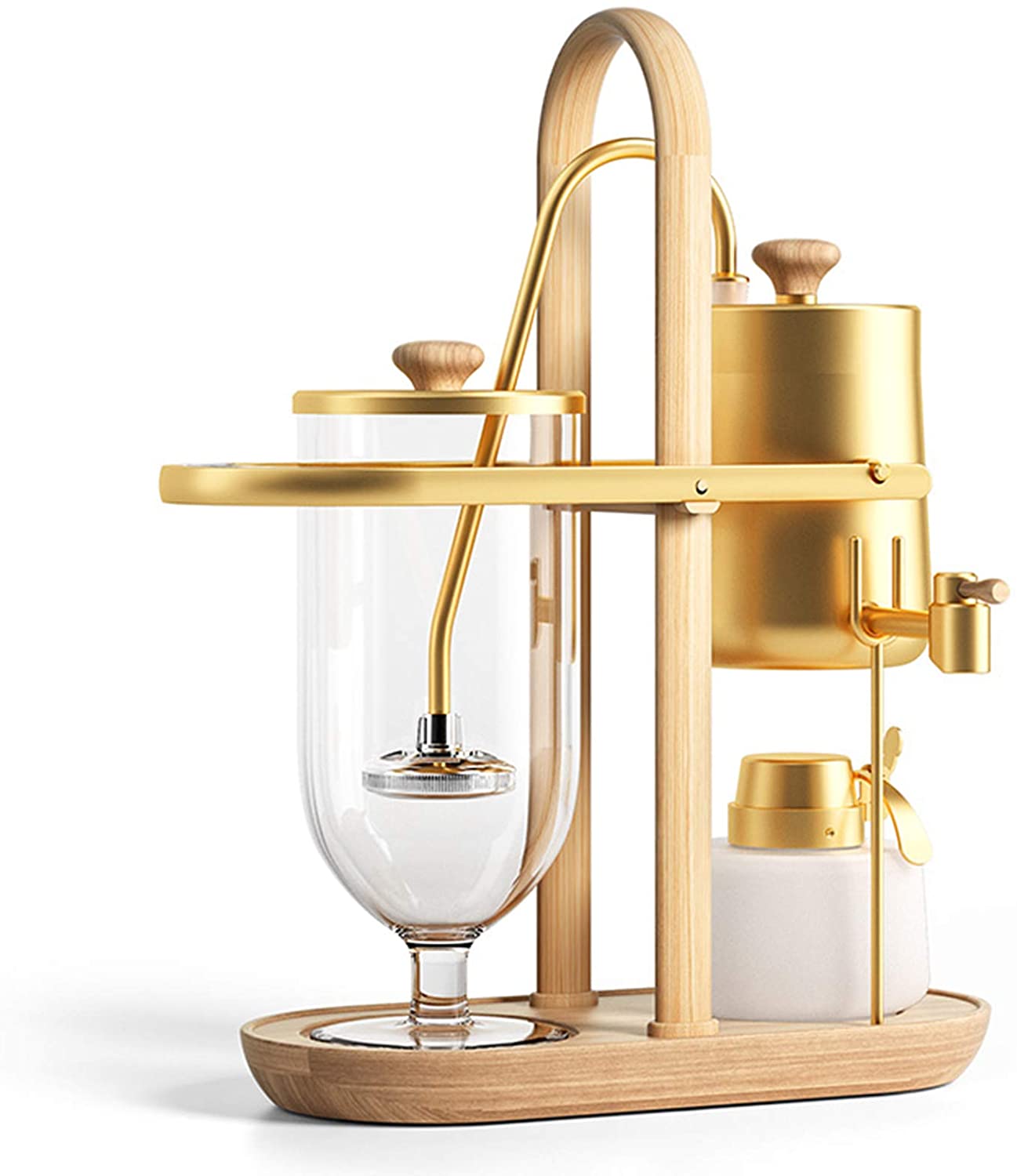 Bnmy Siphon Coffee Machine Siphonic Distillation Coffee Pot Balancing Sipho