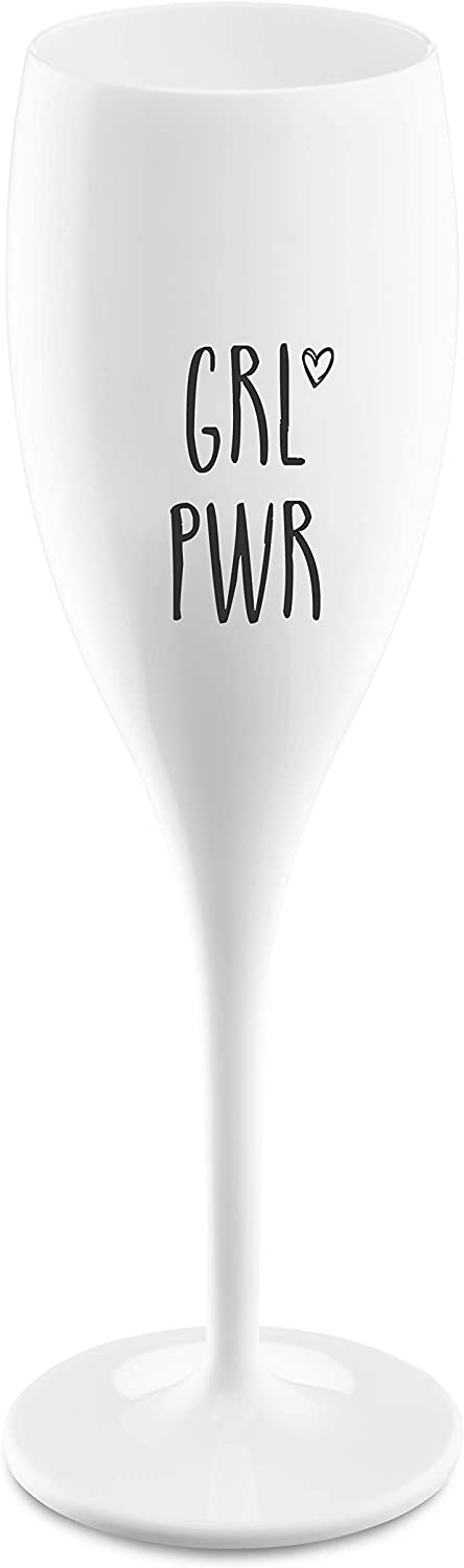 Koziol Cheers No. 1 GRL PWR Super Glass 100 ml with Print