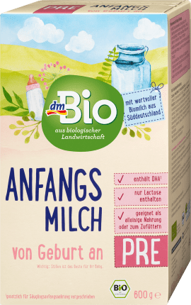 dmBio Initial milk pre bio from birth, 600 g