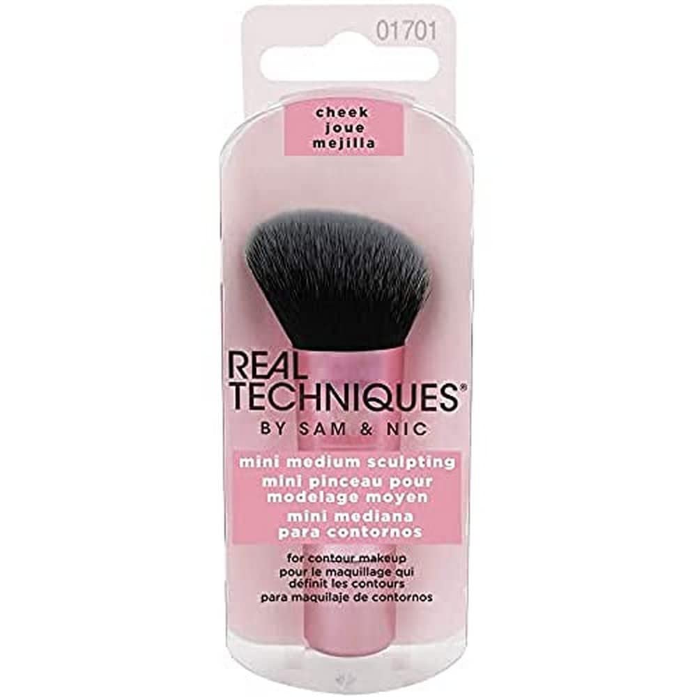Real Techniques Mini mouldable brush., ‎mehrfarbig
