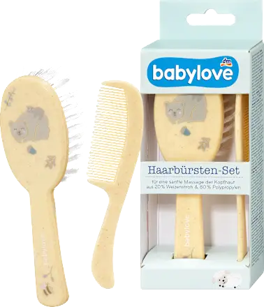 Yellow Bear Brush Set, 2-piece, 1 pc