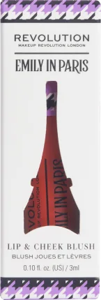 Revolution LipGloss & Blush Emily in Paris Mimosa Orange, 1 ST