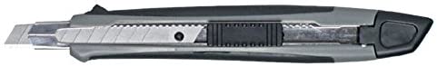 MAUL 77309-84 7730984 Cutter with Rubberised Grip Zone, 9 mm, Grey