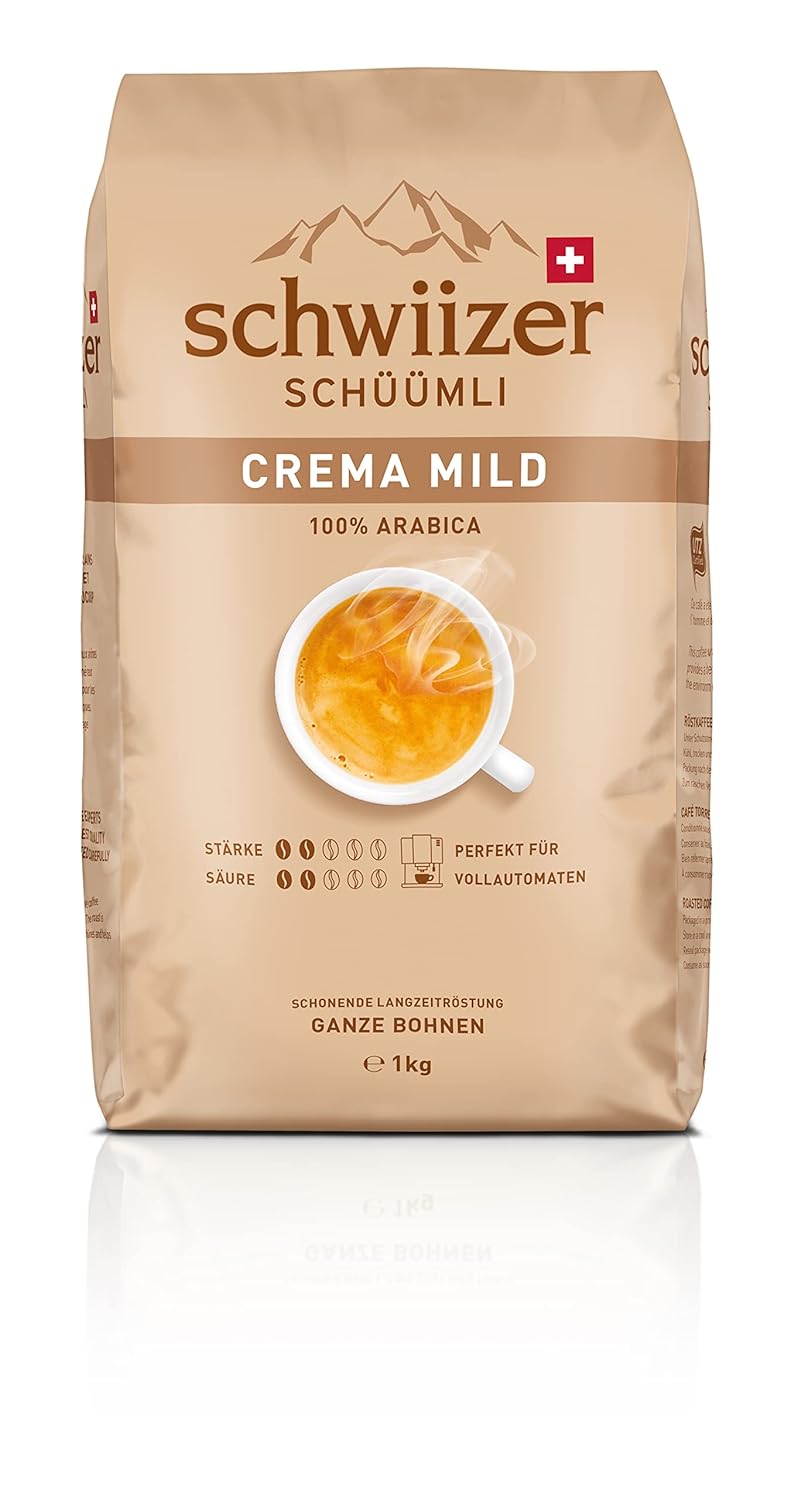 Schwiizer Schüümli Mild Coffee Beans 1000g