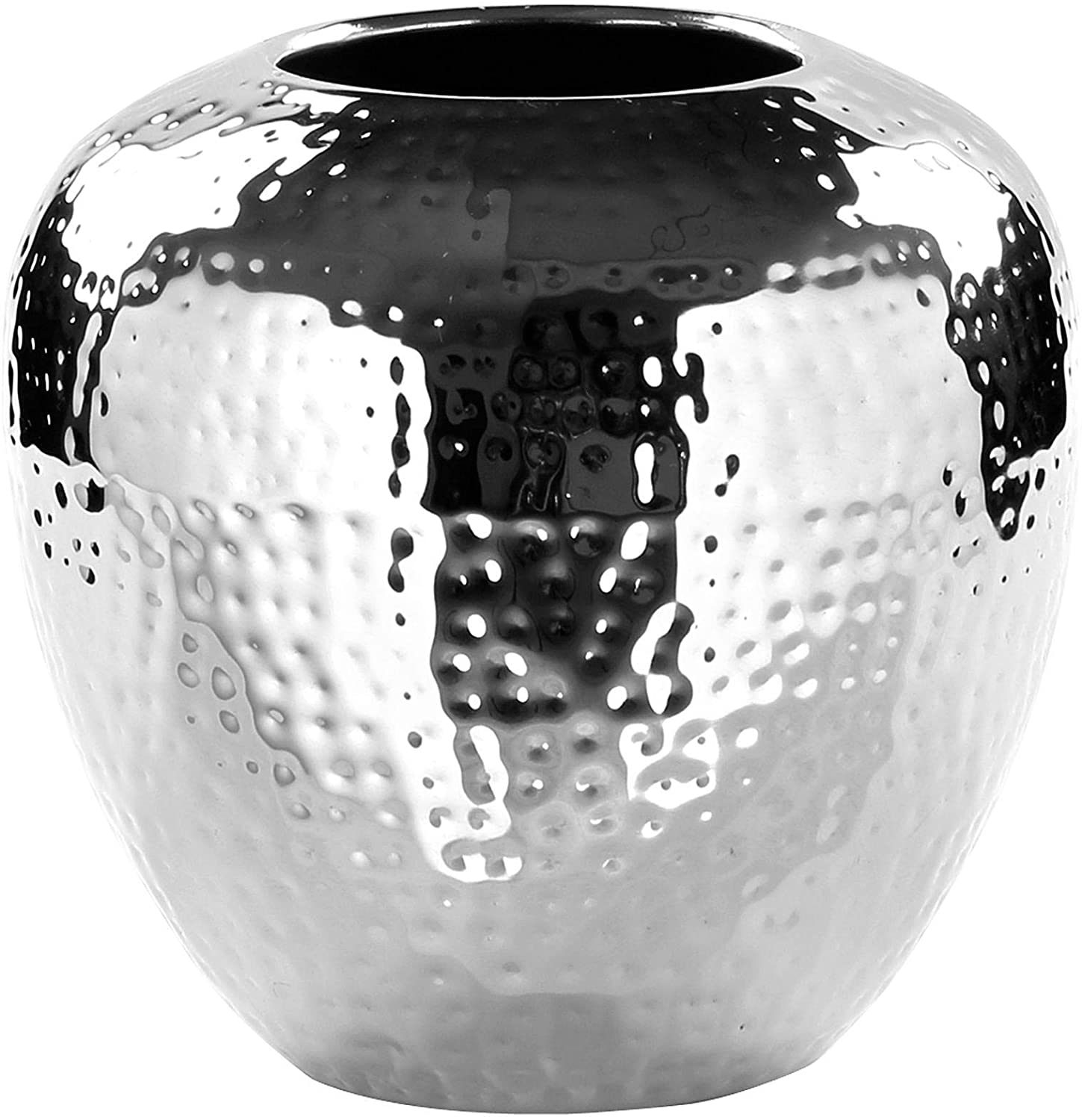 Fink LOSONE Vase Stainless Steel Silver 20 x 20 x 20 cm