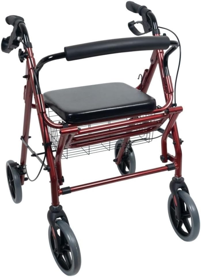 Walker Rollator and Wheelchair For Elderly 2 in 1
