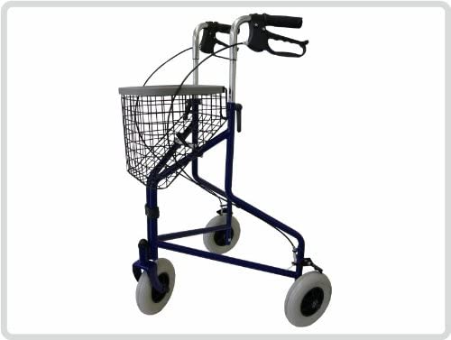 Sani-Alt Delta Tricycle Trolley Light Weight Dark Blue