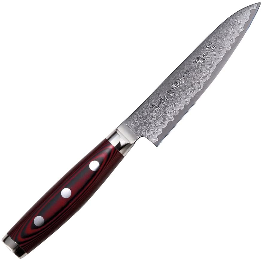 Yaxell Super Gou 161 Utility Knife 12 Cm - 161 Layers Damascus Knife