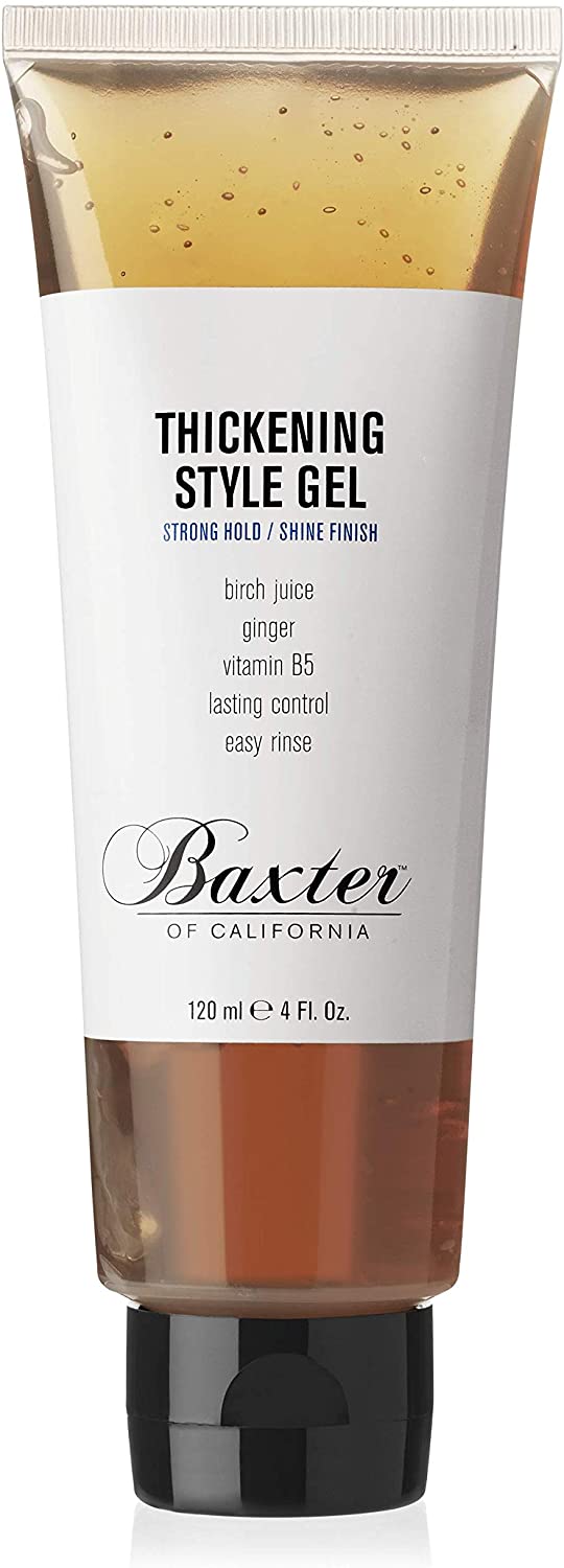 Baxter of California - Thickening Style Gel - Hair Gel - Strong Hold - Shiny Finish