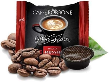 Caffé Borbone 600 Capsules Borbone Don Carlo Red Compatible with Coffee Machine a modo mio