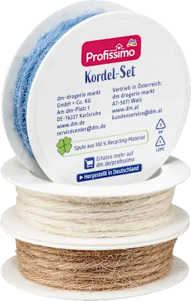 Jute cord set, 9 m