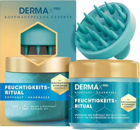 head&shoulders DermaXPro Scalp Mask Moisturizing Ritual incl. Scalp Massager, 300 ml