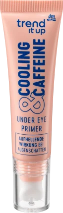 trend !t up Primer Cooling & Caffeine Under Eye Light Peach, 12 ml