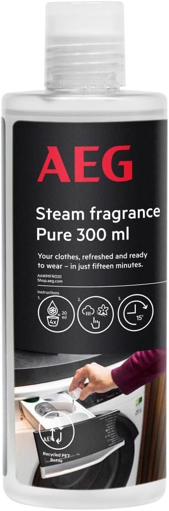 AEG Steam Fragrance A6WMFR020 AEG Washing Machine Series 7000-9000 Refreshing Fragrance Notes Recycled Packaging 300ml