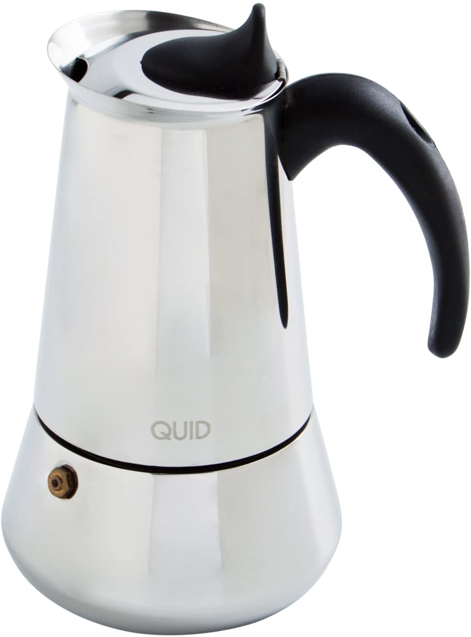 Quid Genova Suitable for Induction Hobs – Espresso Maker 4 Cup