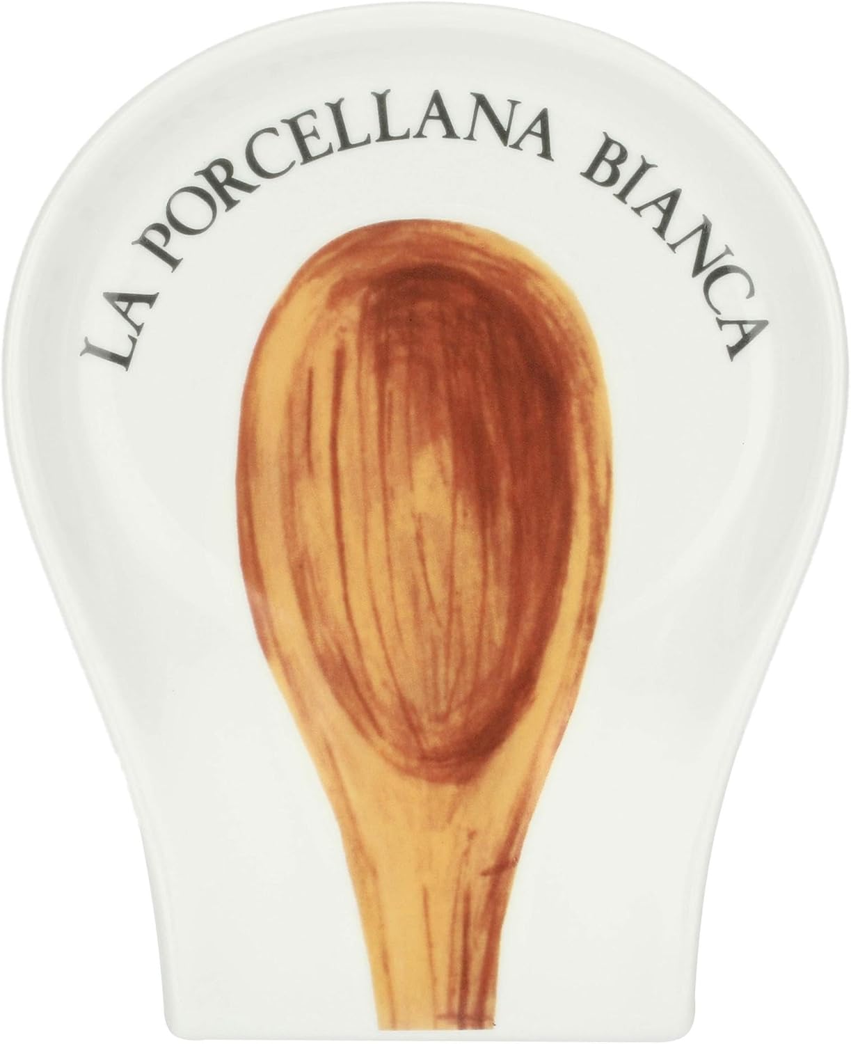 La Porcellana Bianca, Conserva Decorative Porcelain Cooking Spoon Rest 17 x 14 cm