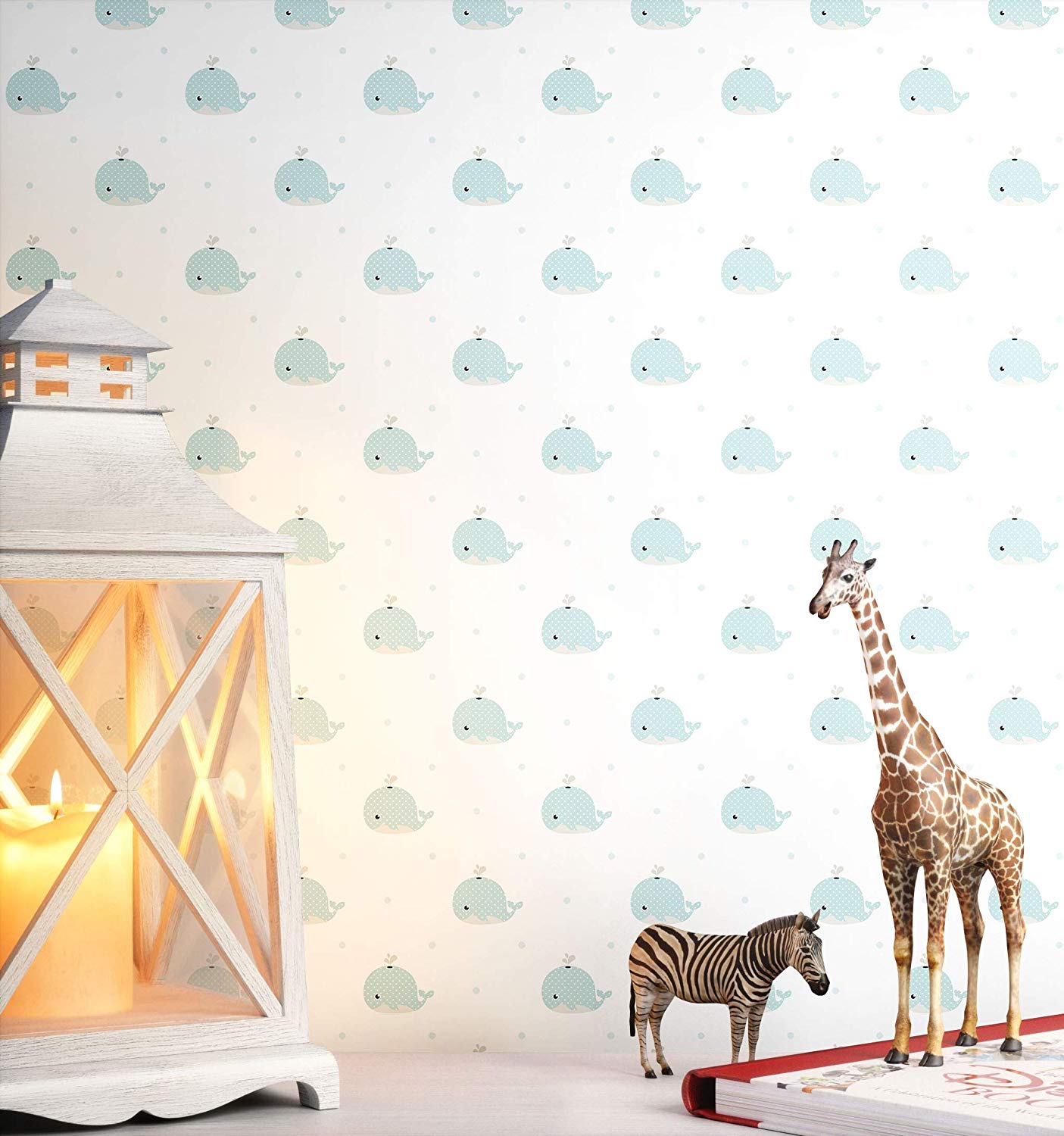 Newroom Design Newroom Childrens Wallpaper Blue Paper Wallpaper White Paper