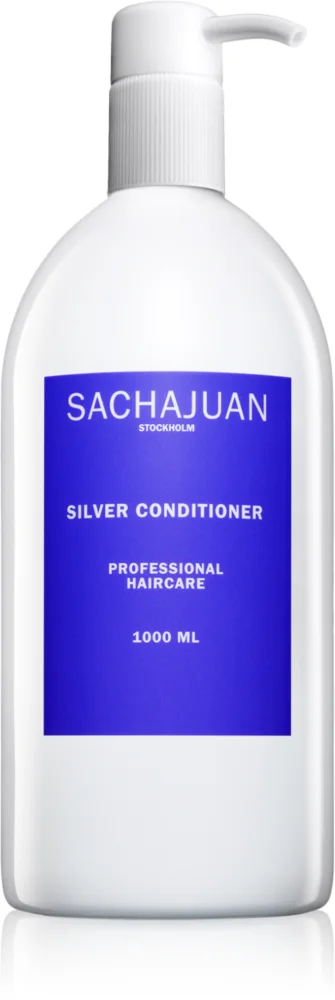 Sachajuan Silver Conditioner Moisturizing conditioner to neutralize yellow tones